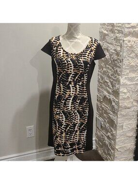 Jessica printed short-sleeved dress
